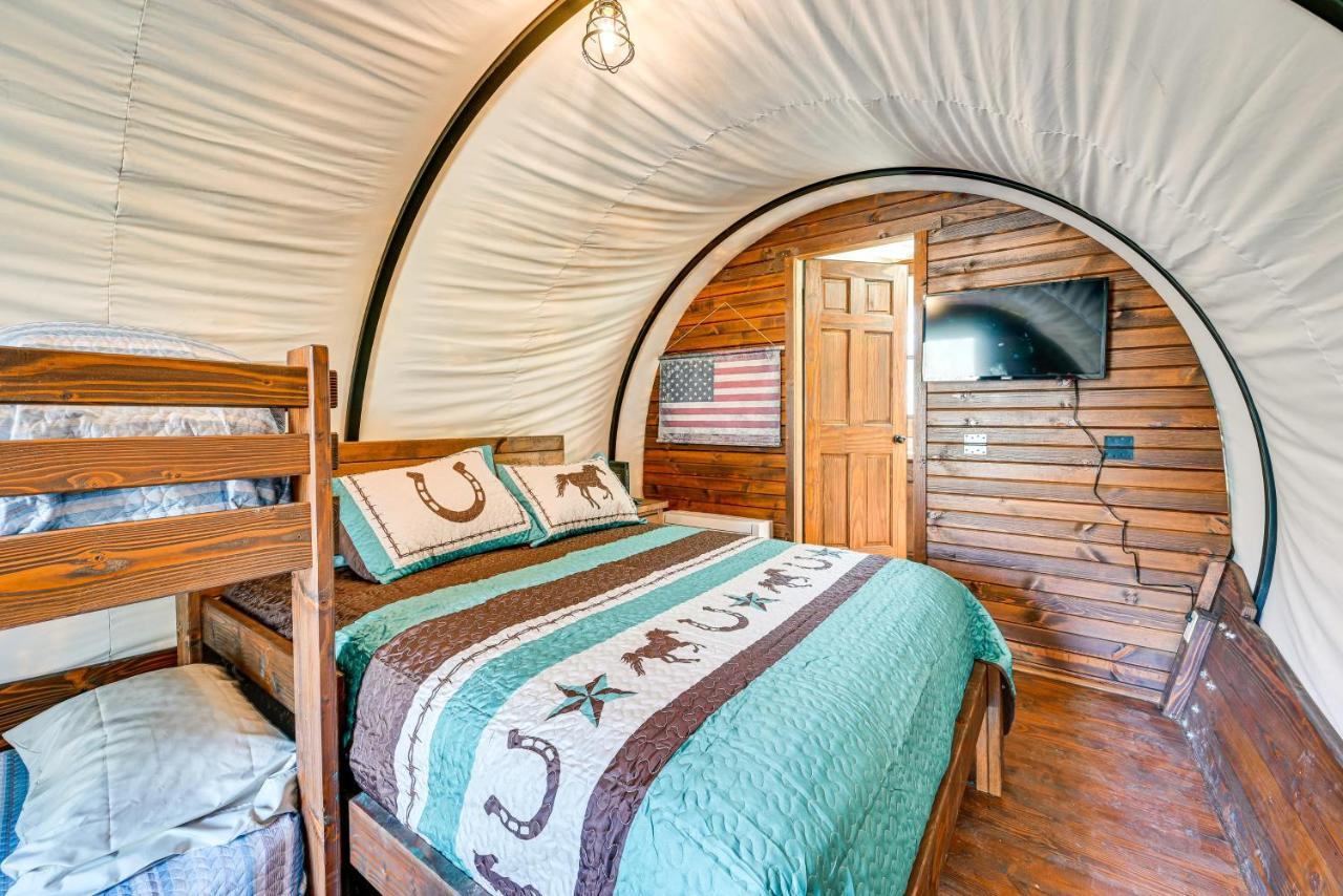 Ultimate Covered Wagon Pioneers Paradise Brownsville Extérieur photo